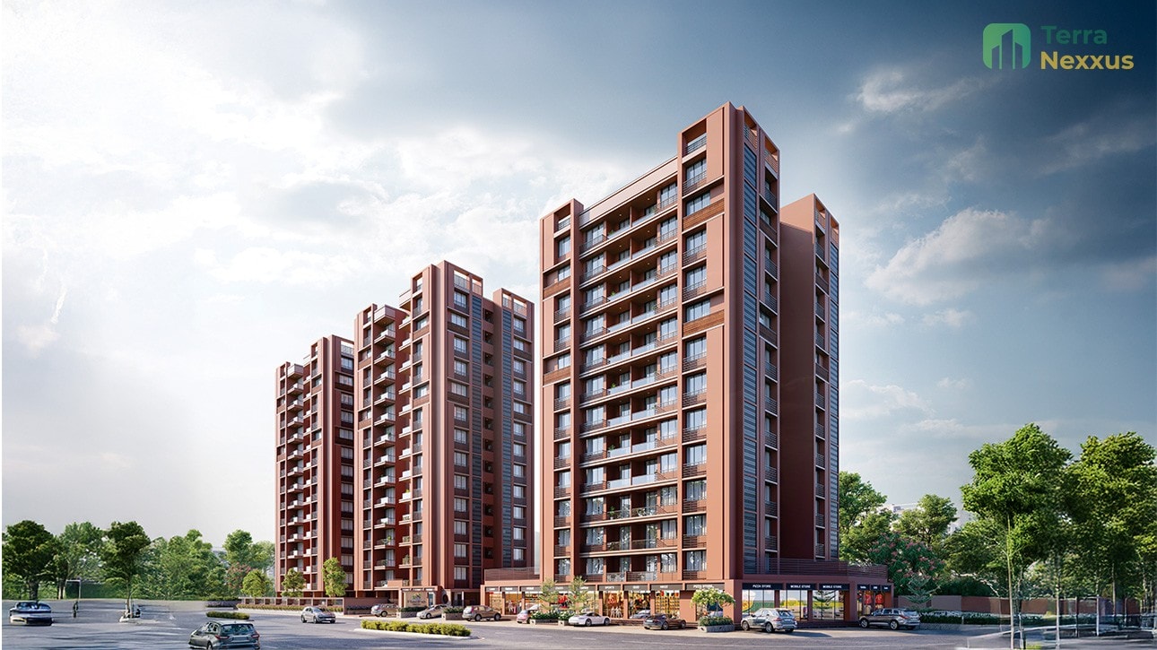 2 BHK Apartment in Radhe Parijat, Ramol, Ahmedabad - exterior view in Ahmedabad