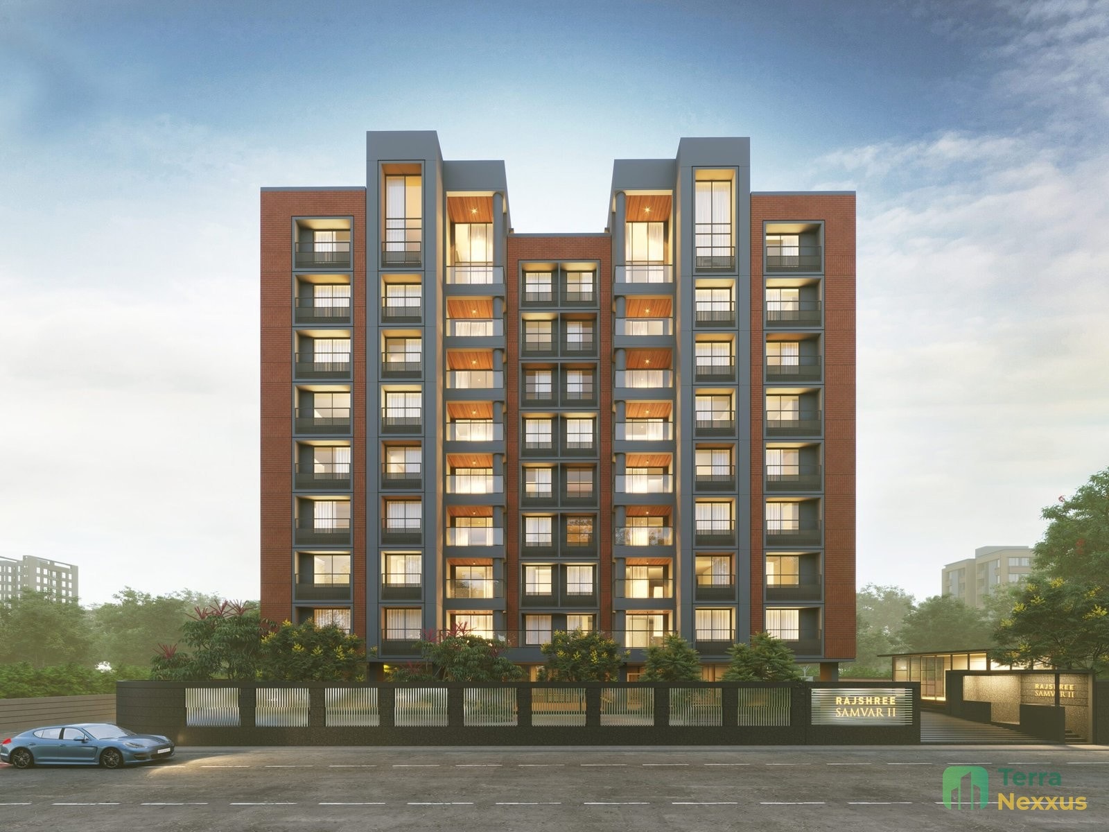 4 BHK Apartment in Rajshree Samvar 2, Navrangpura, Ahmedabad - 4 BHK apartment for buy-new in Navrangpura, Ahmedabad - main view