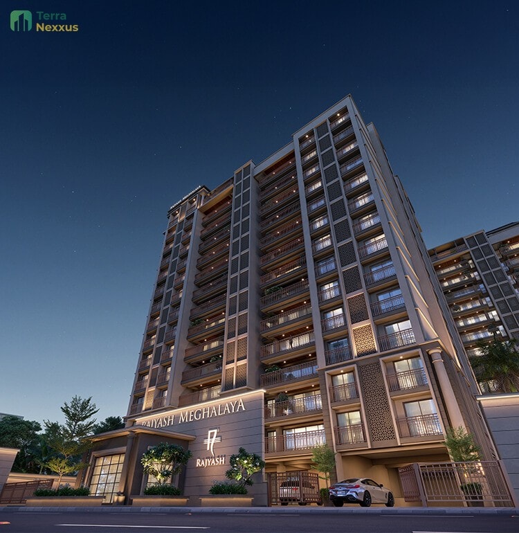 4 BHK Apartment in Rajyash Meghalaya, Navrangpura, Ahmedabad - exterior view in Ahmedabad