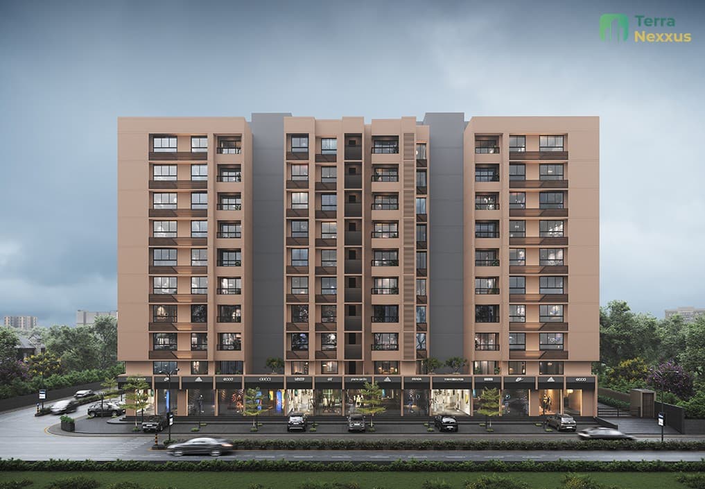 3 BHK Apartment in Rhythm Aura, Bopal, Ahmedabad