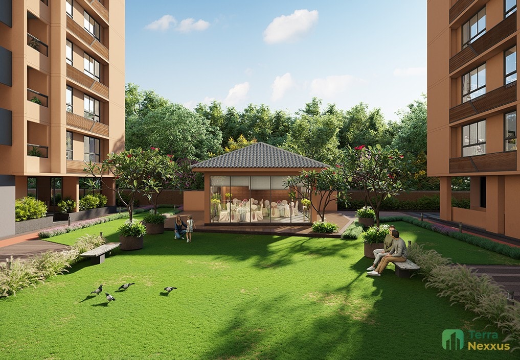 3 BHK Apartment in Rhythm Aura, Bopal, Ahmedabad - interior view in Ahmedabad