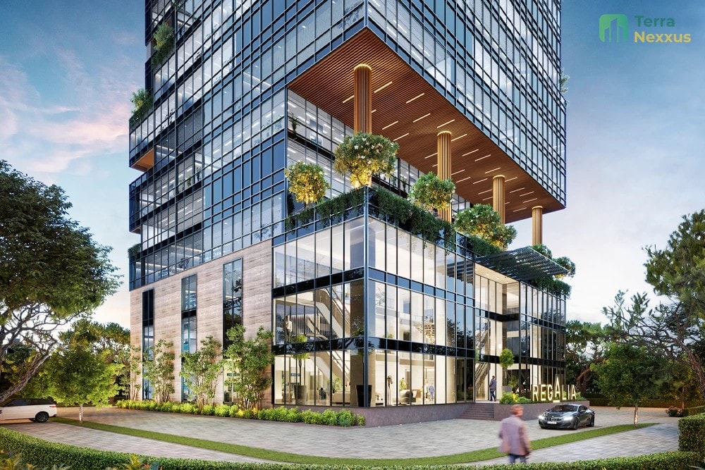 Office Space in Regalia, GIFT City, Gandhinagar - side view in Gandhinagar