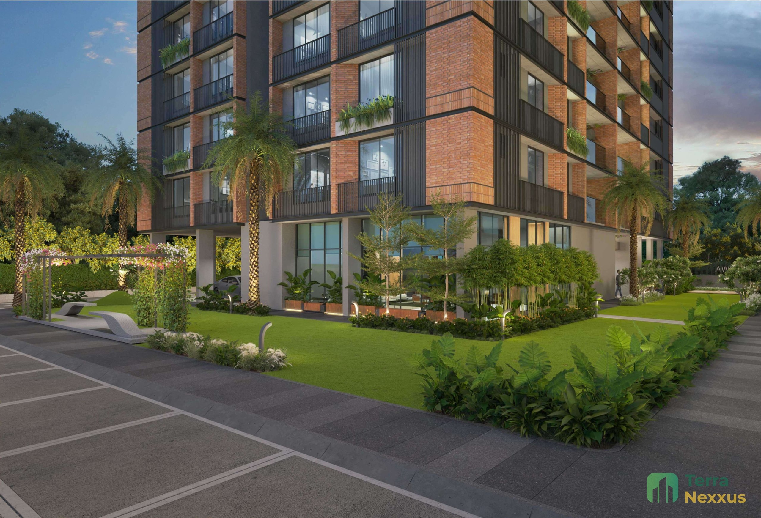 4 BHK Apartment in Rewa, Bodakdev, Ahmedabad - exterior view in Ahmedabad