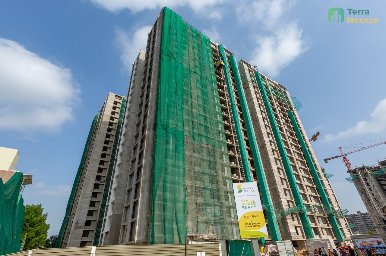 4 BHK Apartment in Riviera Springs, Shela, Ahmedabad - exterior view in Ahmedabad