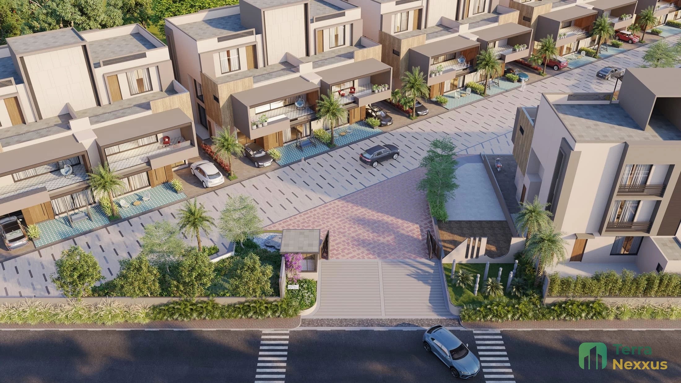 4 BHK Villa in Saamarth Twinland, Koba, Gandhinagar - 4 BHK villa for buy-new in Koba, Gandhinagar - main view