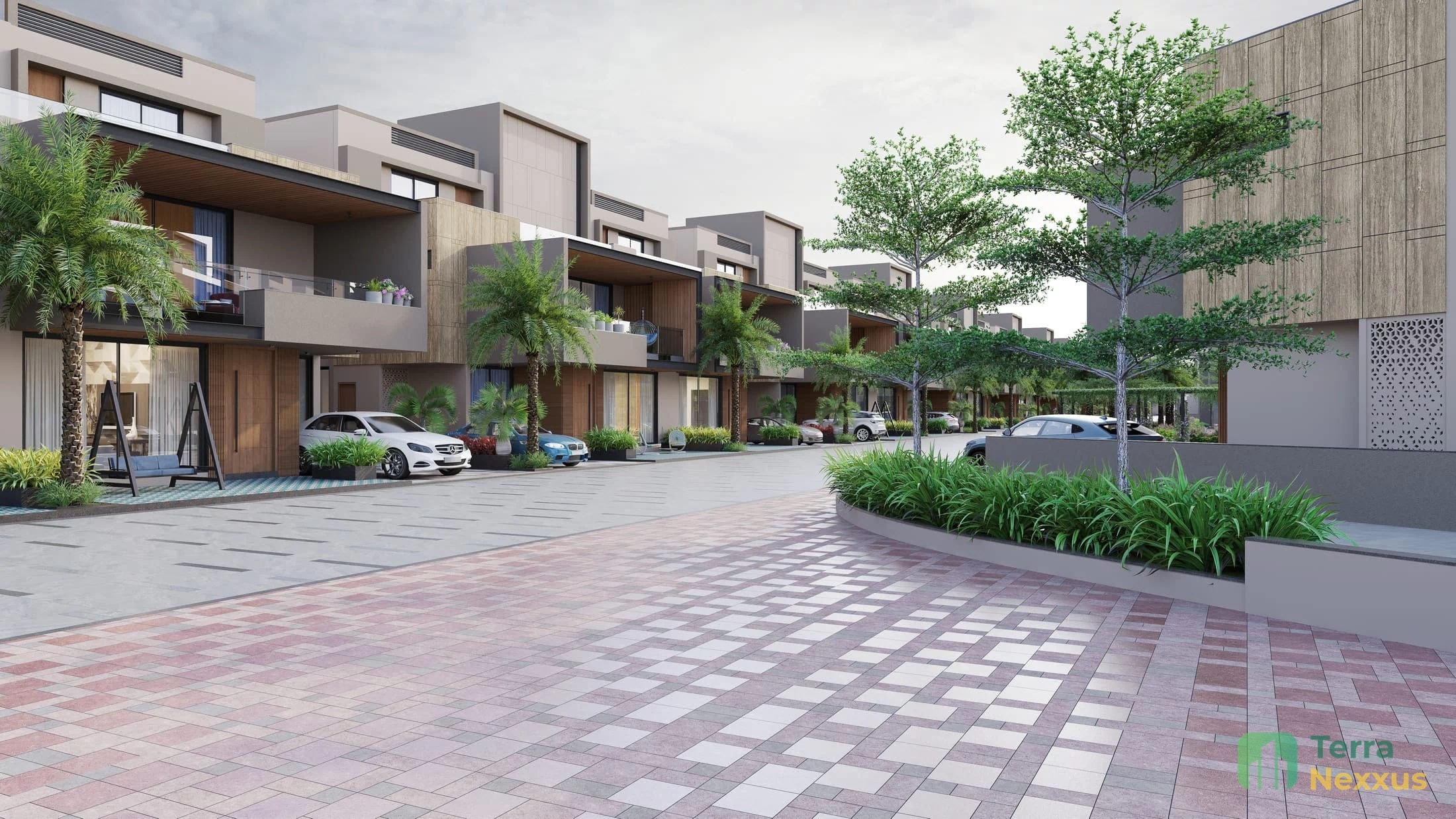 4 BHK Villa in Saamarth Twinland, Koba, Gandhinagar - exterior view in Gandhinagar