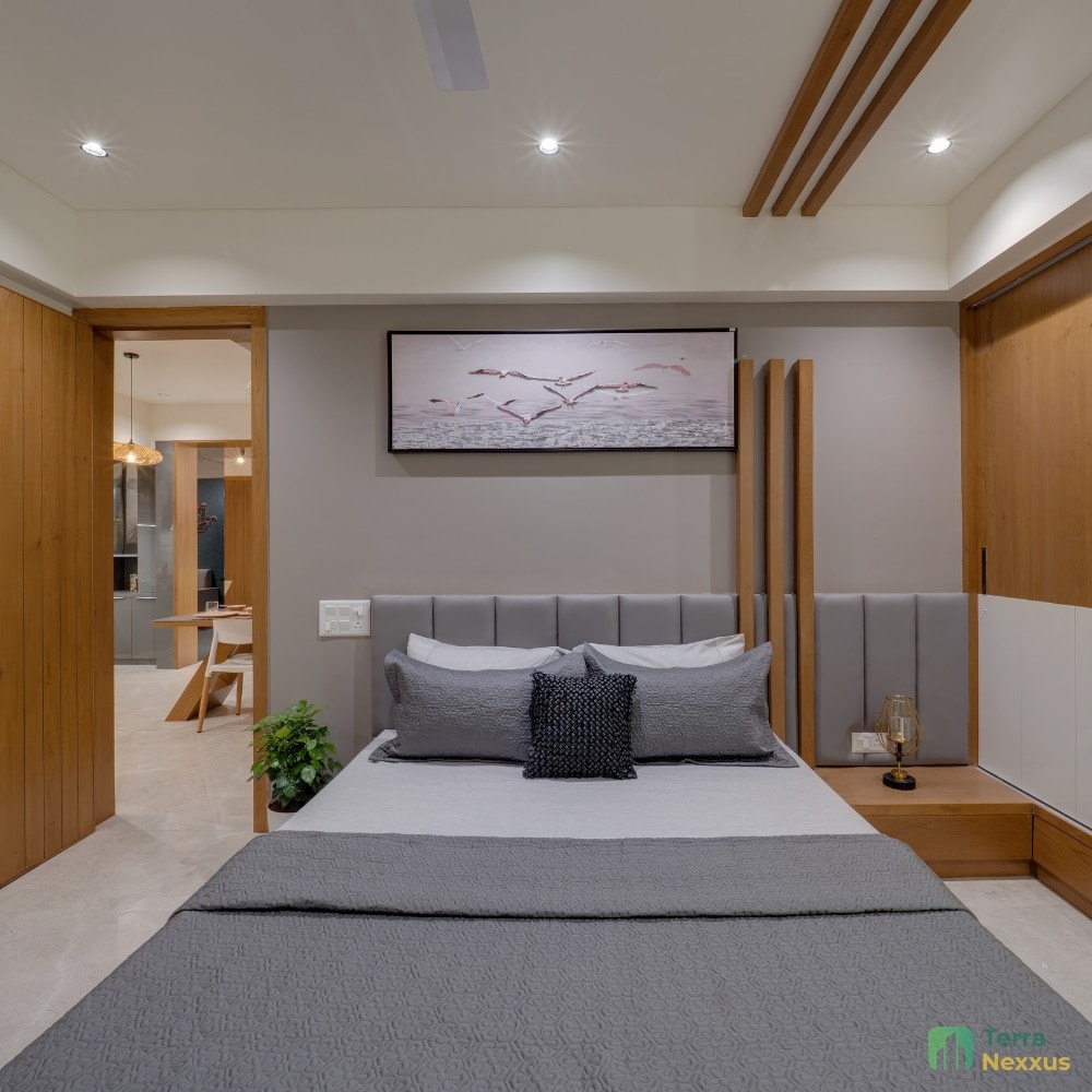 2 BHK Apartment in Samarth Royal, Uvarsad, Gandhinagar - side view in Gandhinagar