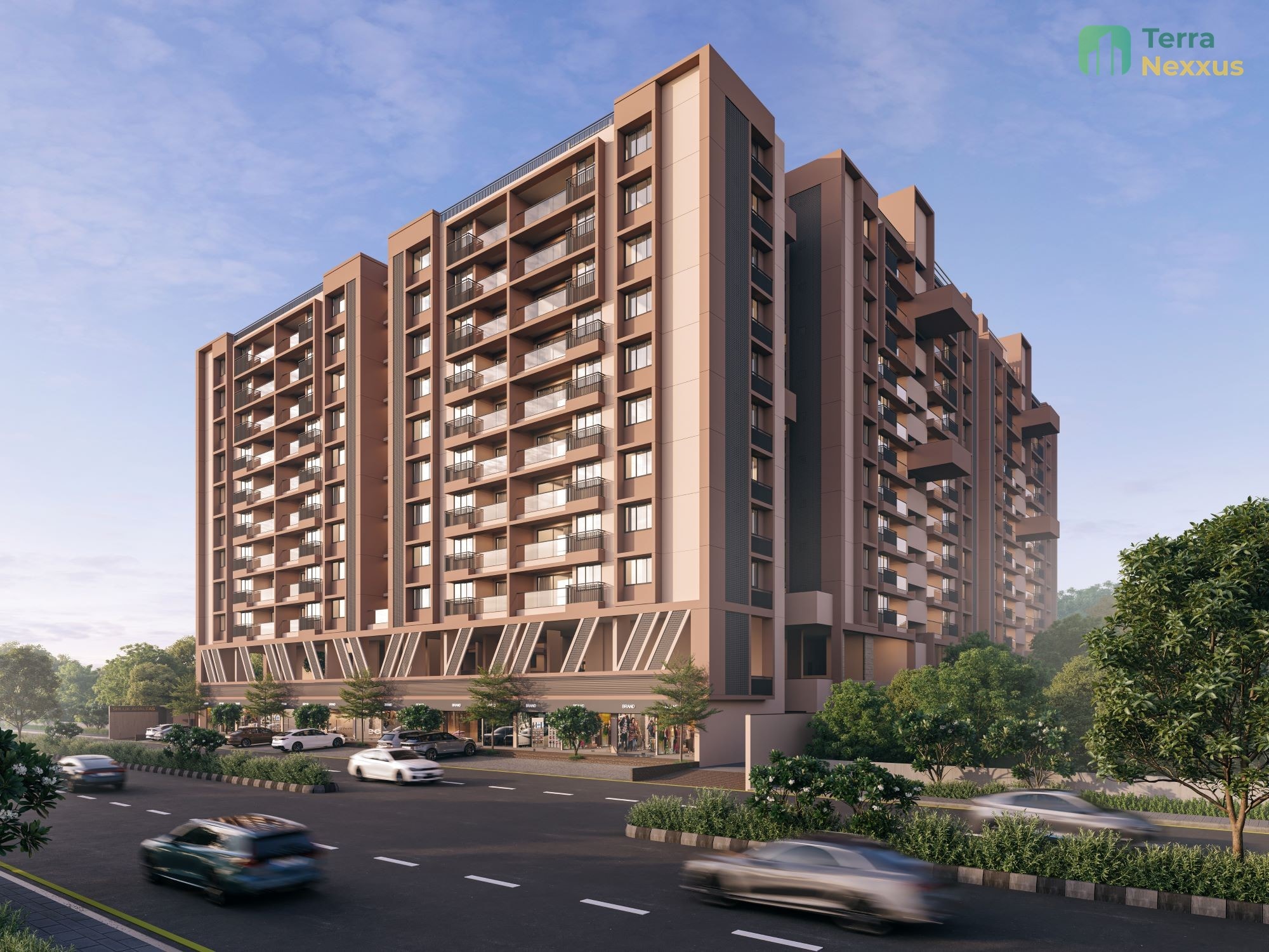 3 BHK Apartment in Shlok Amaltas, Jagatpur, Ahmedabad - 3 BHK apartment for buy-new in Jagatpur, Ahmedabad - main view