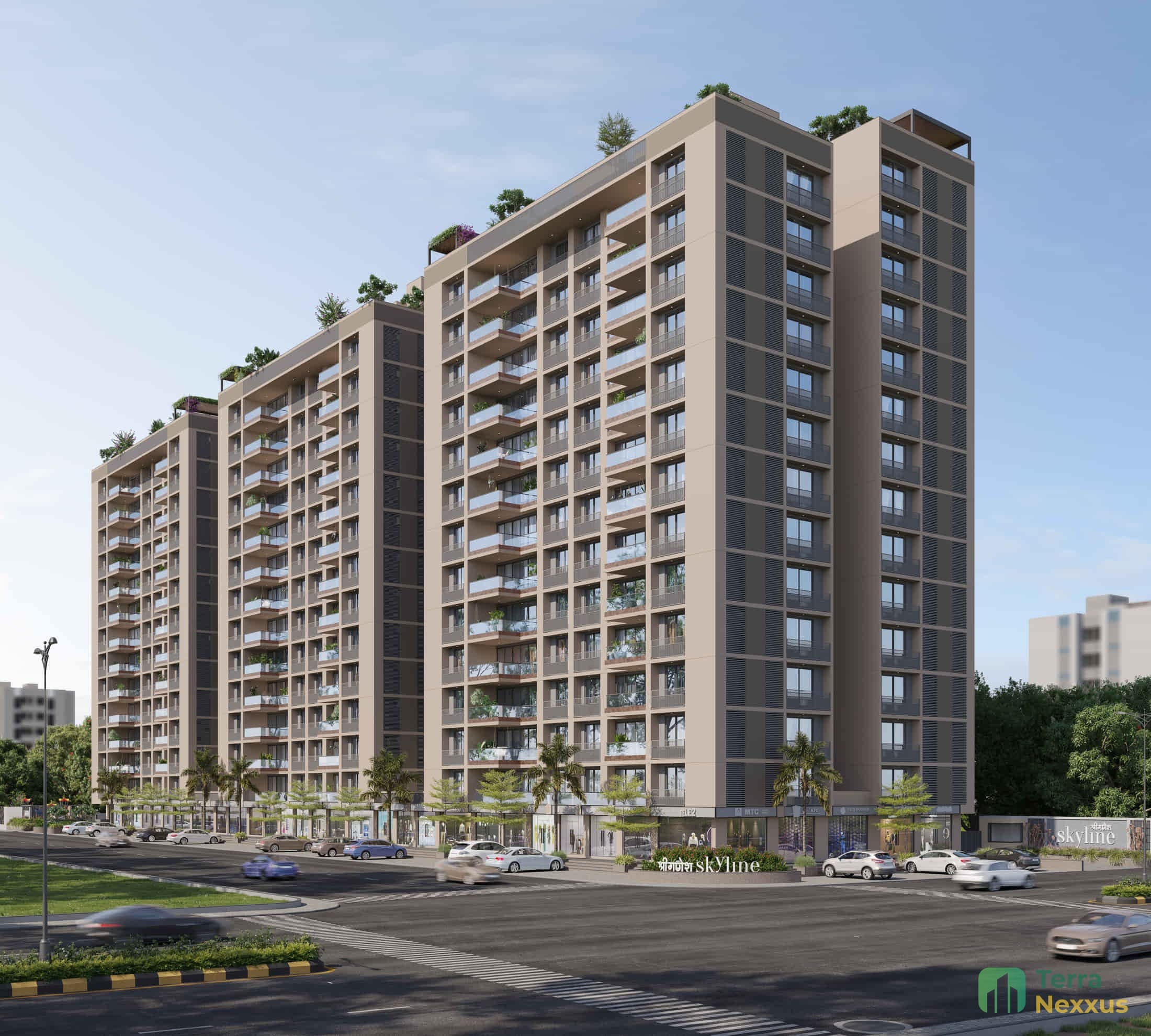 3 BHK Apartment in Shree Ganesh Skyline, Koba, Gandhinagar