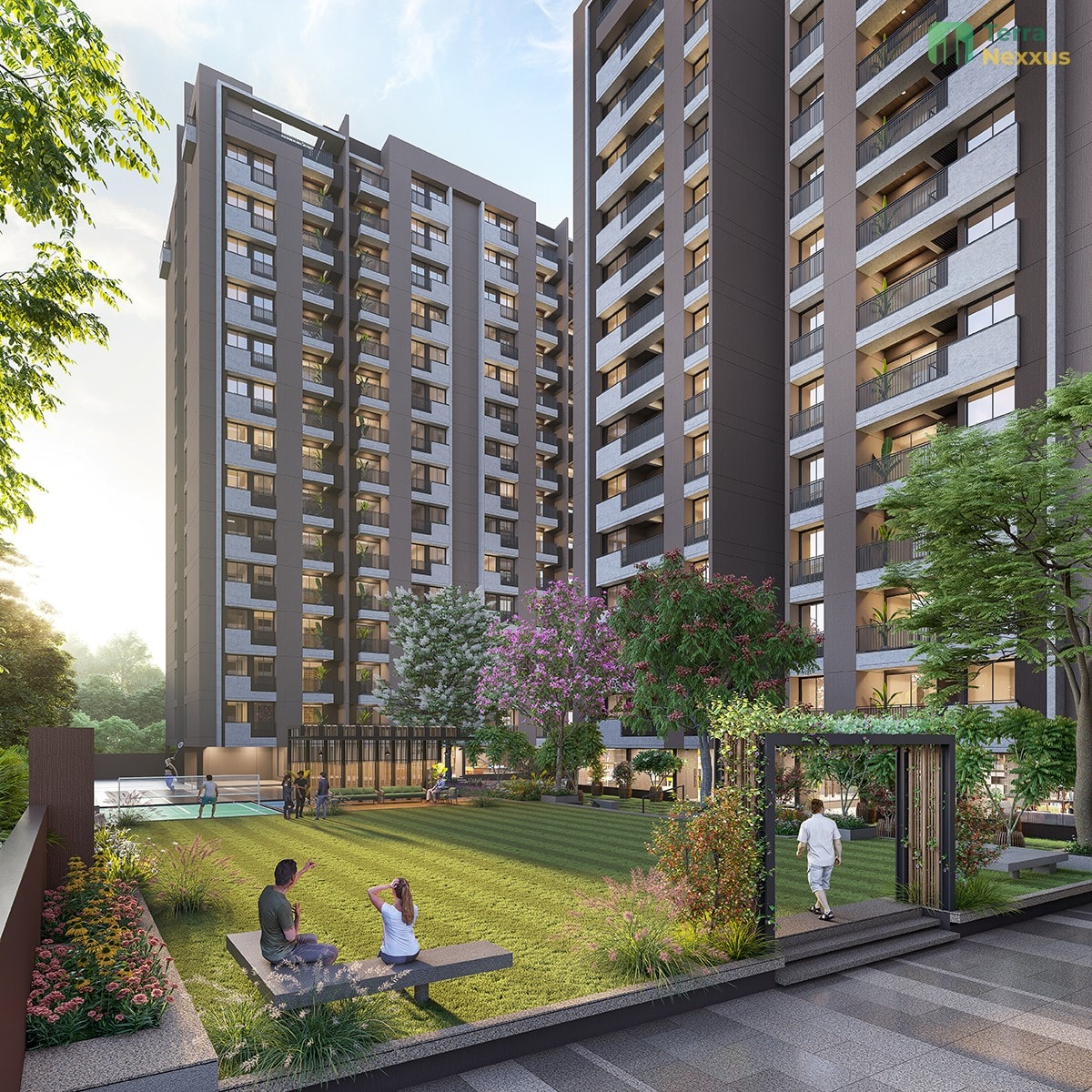 2 BHK Apartment in Shubham Pleasure, Sanand, Ahmedabad - exterior view in Ahmedabad